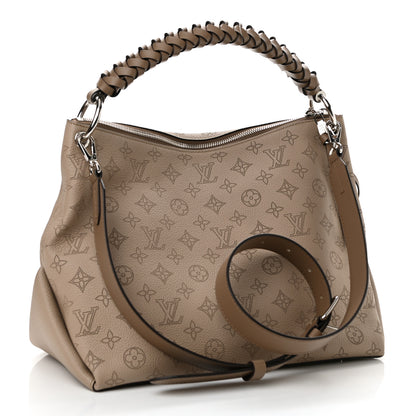 Louis Vuitton Mahina Beaubourg Hobo MM Galet 3 of 10