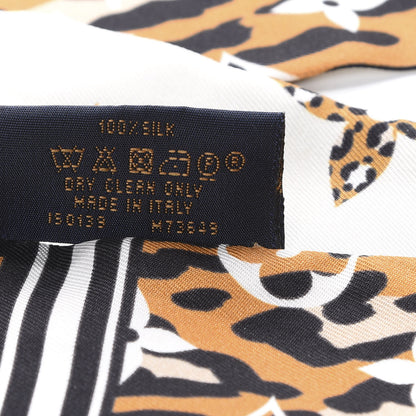 Louis Vuitton Silk Monogram Giant Jungle Bandeau Ivory 3 of 7