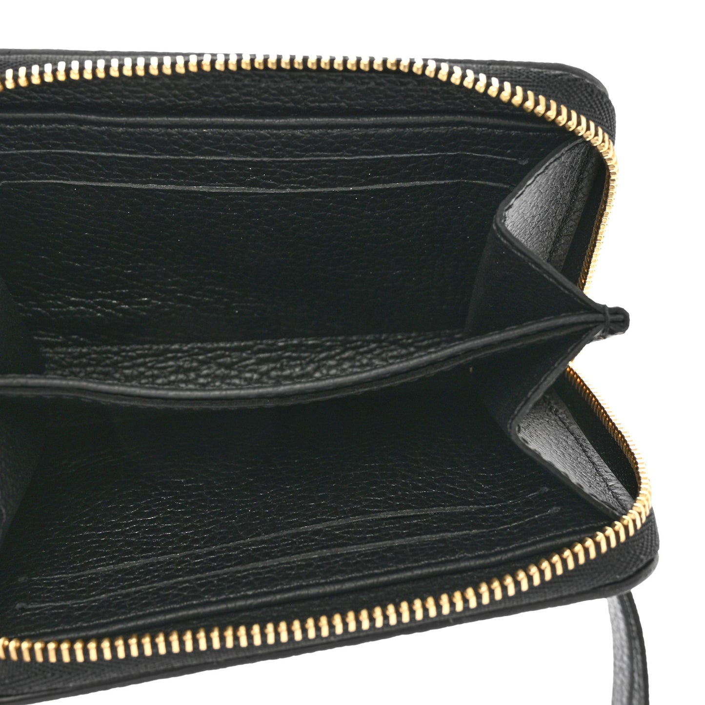 Empreinte Monogram Giant Zippy Coin Purse Black Beige