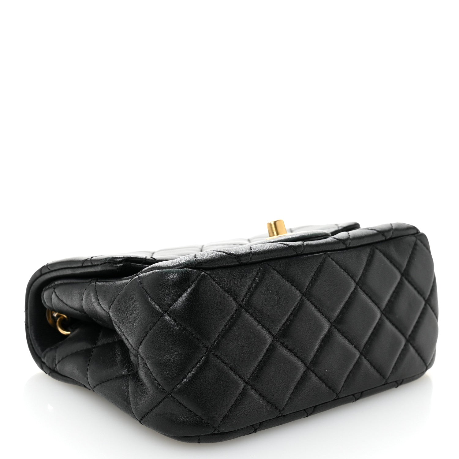 Chanel Lambskin Quilted Mini Pearl Crush Flap Black 4 of 11