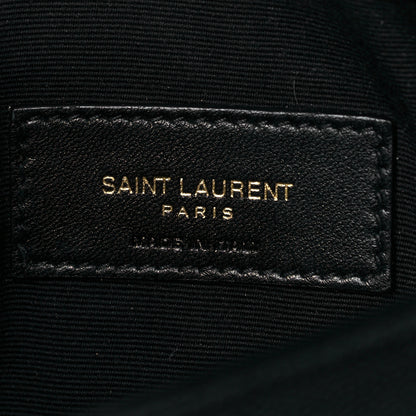 Saint Laurent Grain De Poudre Uptown Pouch Black 7 of 8