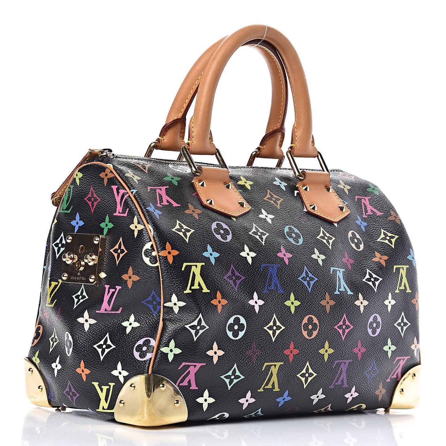 Monogram Multicolor Speedy 30 Black