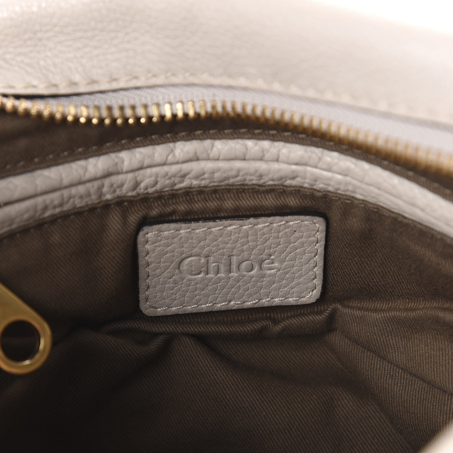 Chloe Calfskin Medium Marcie Satchel Dove 6 of 9