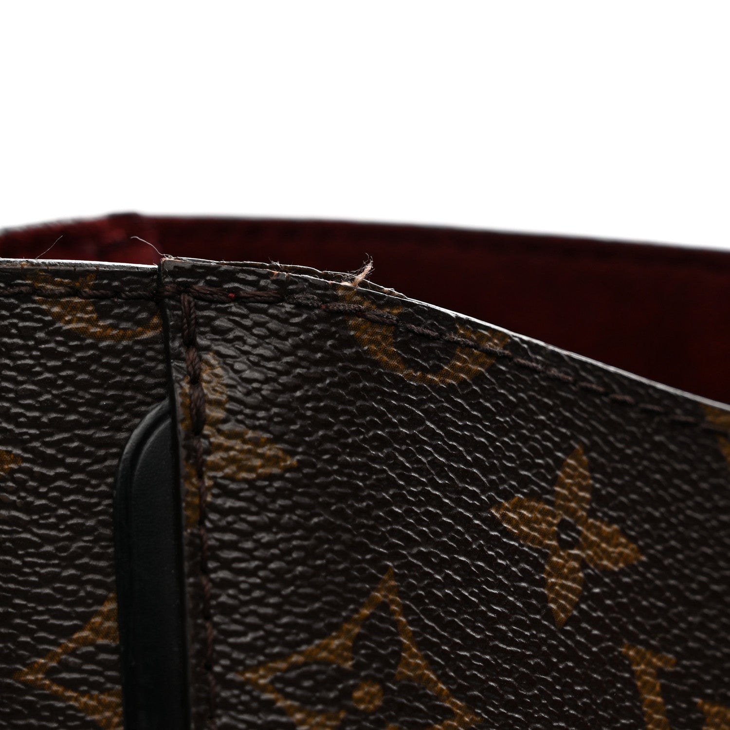Louis Vuitton Calfskin Monogram Kimono Tote Cherry 12 of 13