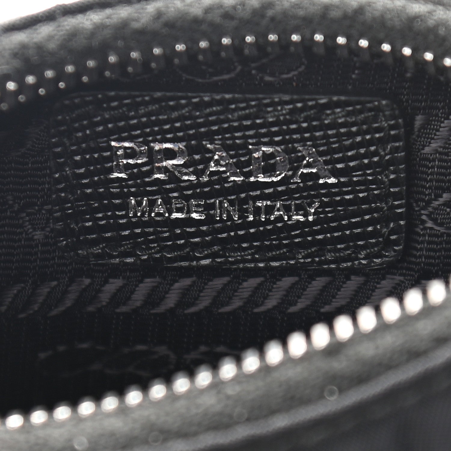 Prada Tessuto Nylon Mini Re-Edition 2000 Shoulder Bag Black 8 of 8
