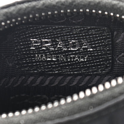Prada Tessuto Nylon Mini Re-Edition 2000 Shoulder Bag Black 8 of 8