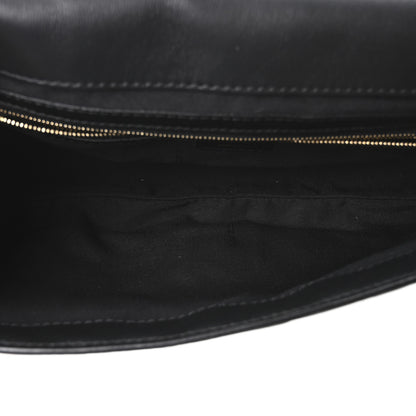 Fendi Nappa FF 1974 Embossed Baguette Black 5 of 10
