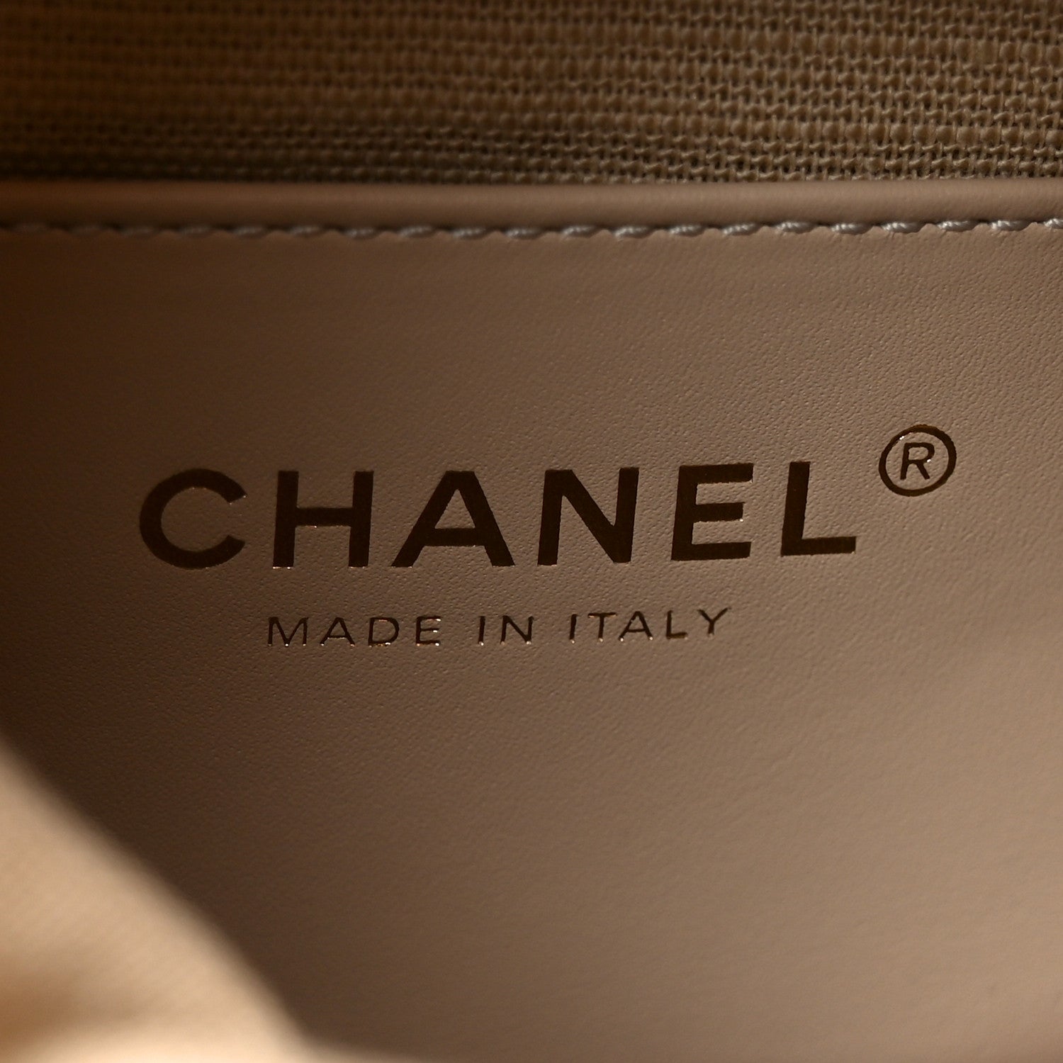 Chanel Calfskin Quilted Small Shopping Bag Brown 11 of 21