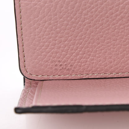Chloe Grained Calfskin Georgia Square Wallet Washed Pink 9 of 9