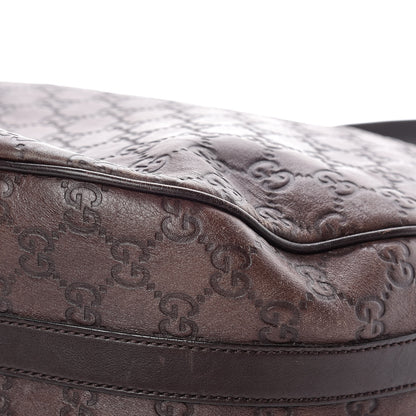 Gucci Guccissima Medium GG Twins Hobo Dark Brown 16 of 18