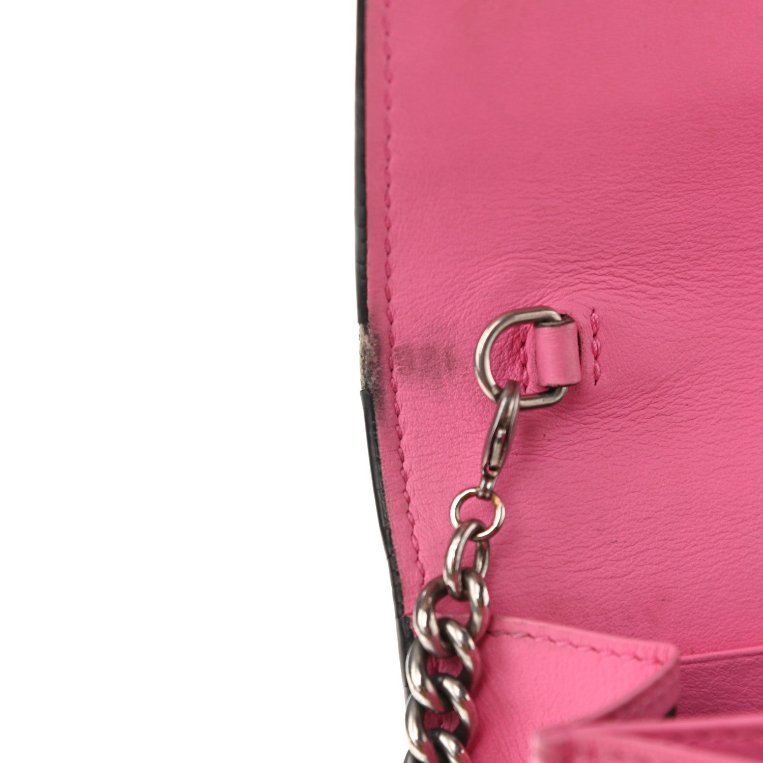 Gucci GG Supreme Monogram Mini Dionysus Chain Wallet Beige Pink 11 of 12