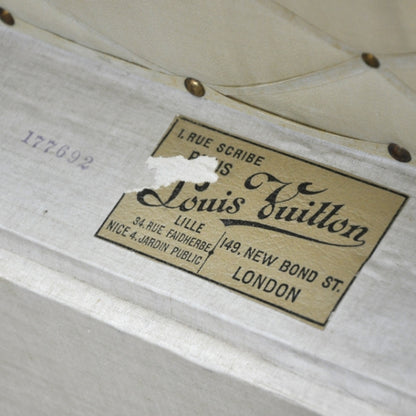 Louis Vuitton Antique Steamer Trunk 1900 s 12 of 12