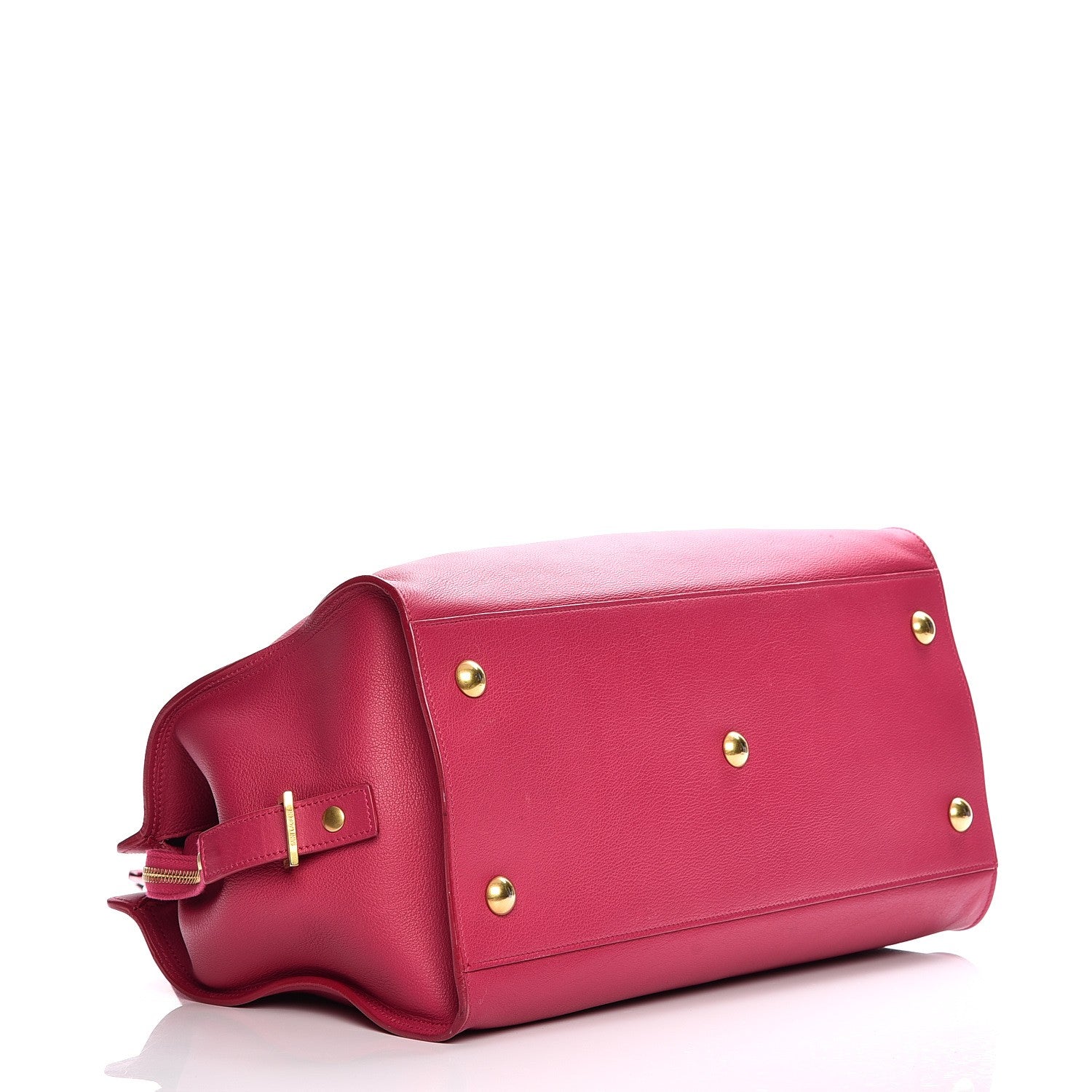 Saint Laurent Calfskin Medium Classic Y Cabas Fuchsia 4 of 12