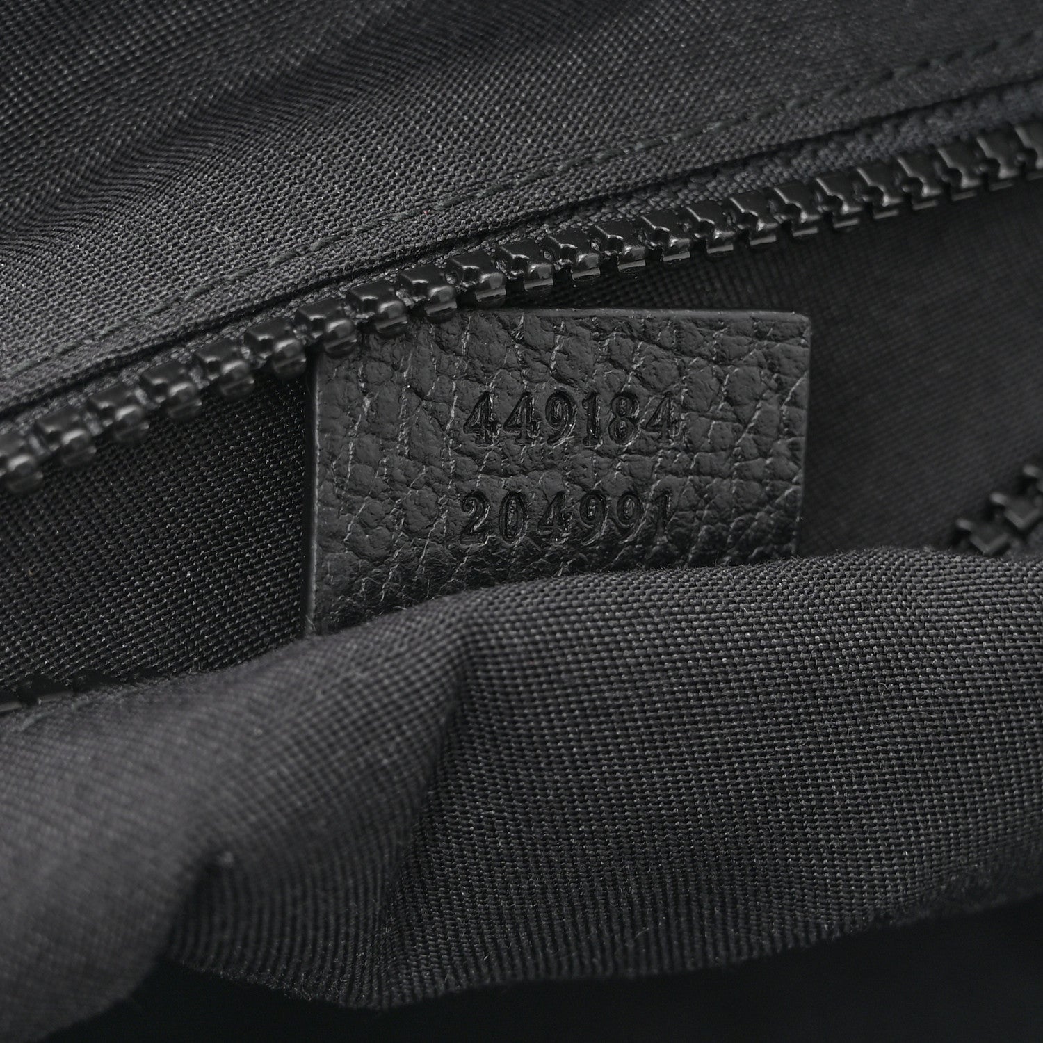 Gucci Nylon Monogram Small Flat Messenger Bag Black 7 of 11