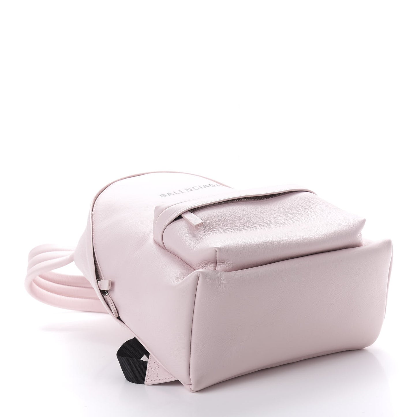Smooth Calfskin Logo Small Everyday Backpack Light Rose Black