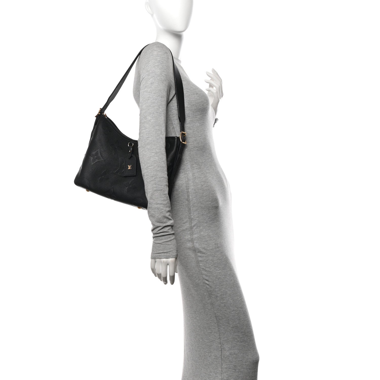 Louis Vuitton Empreinte Carryall PM Black 2 of 11