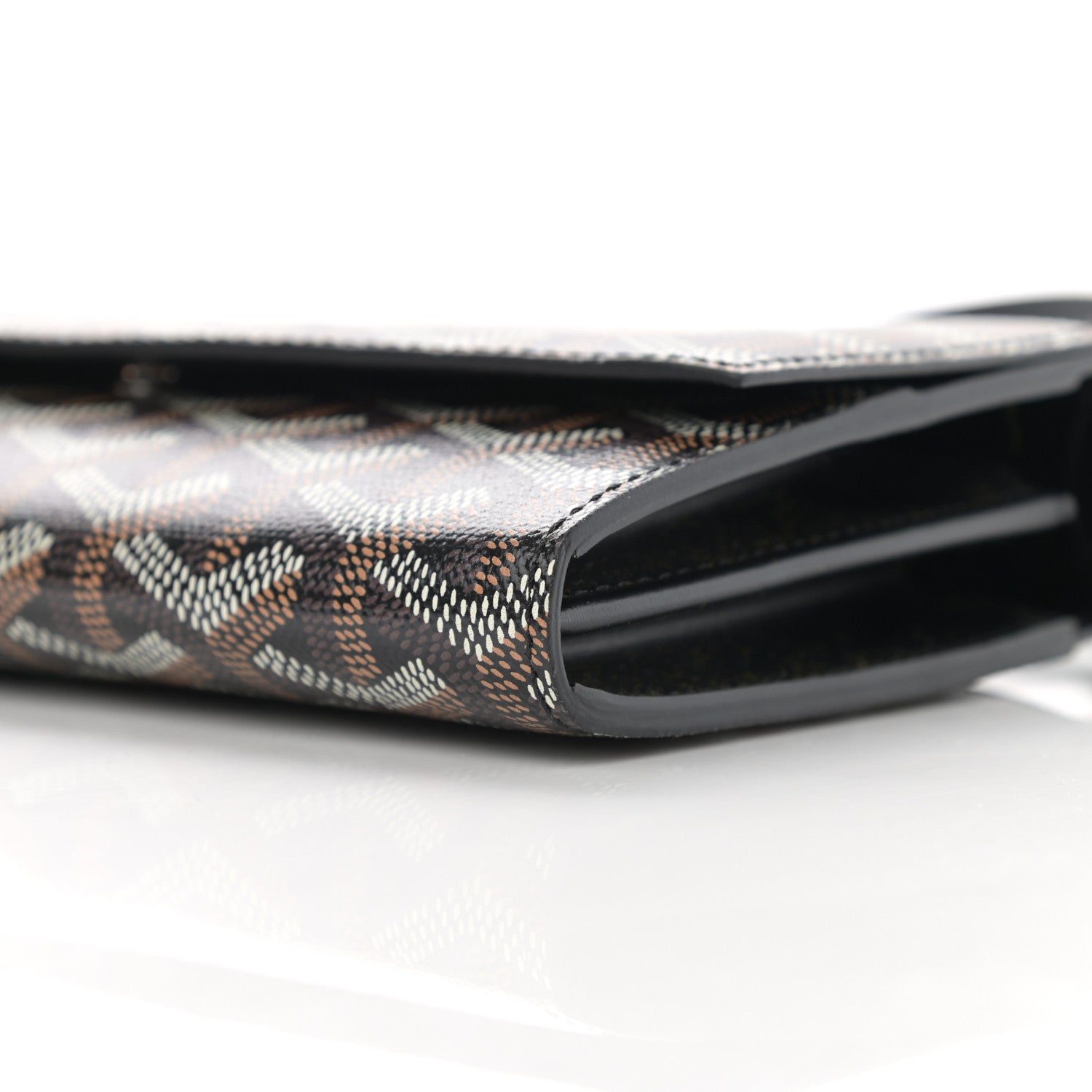 Goyard Goyardine Varenne Continental Wallet Black 10 of 10