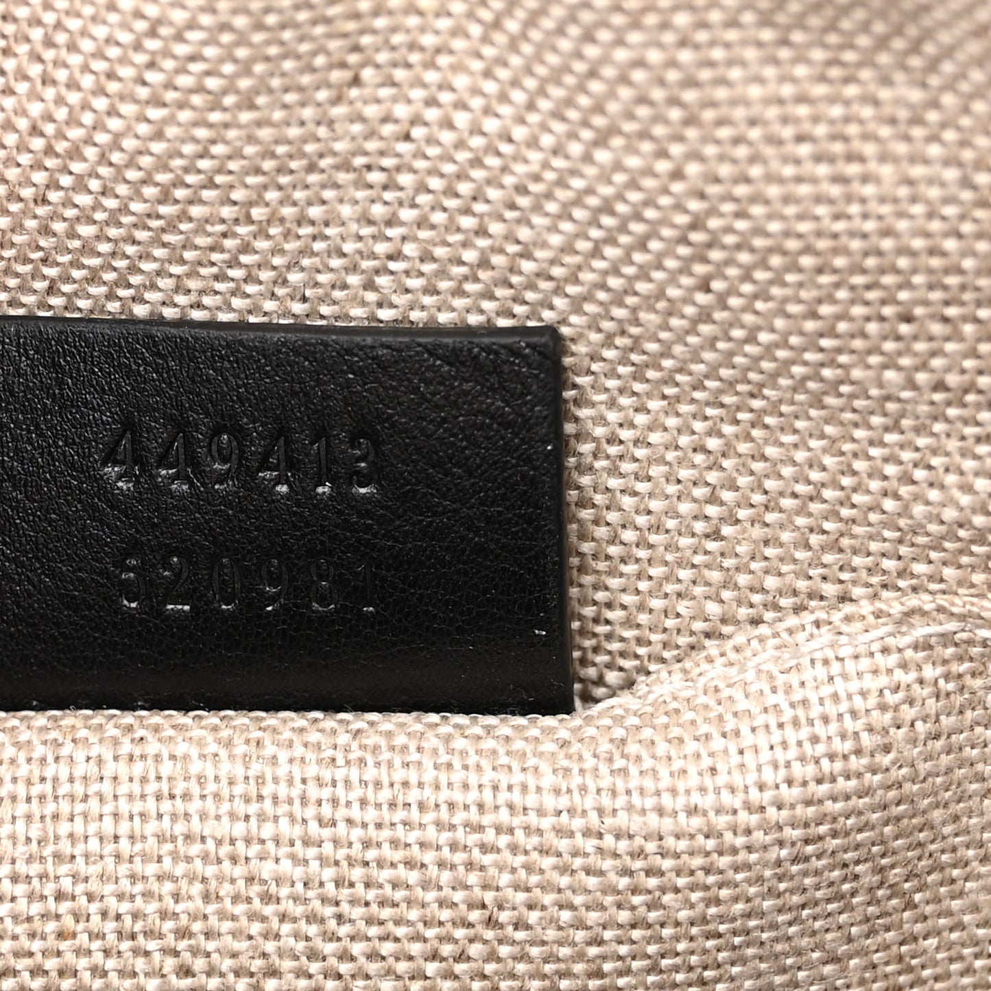 Microguccissima Mini Bree Messenger Bag Black