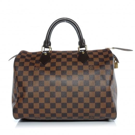 Louis Vuitton Damier Ebene Speedy 30 1 of 7