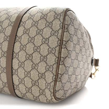 Gucci GG Supreme Monogram Margaux Calfskin Medium Nice Boston Beige Ebony Acero 10 of 10