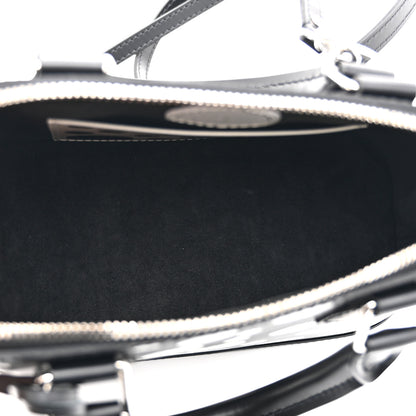 Louis Vuitton X YK Epi Alma BB Black White 5 of 10