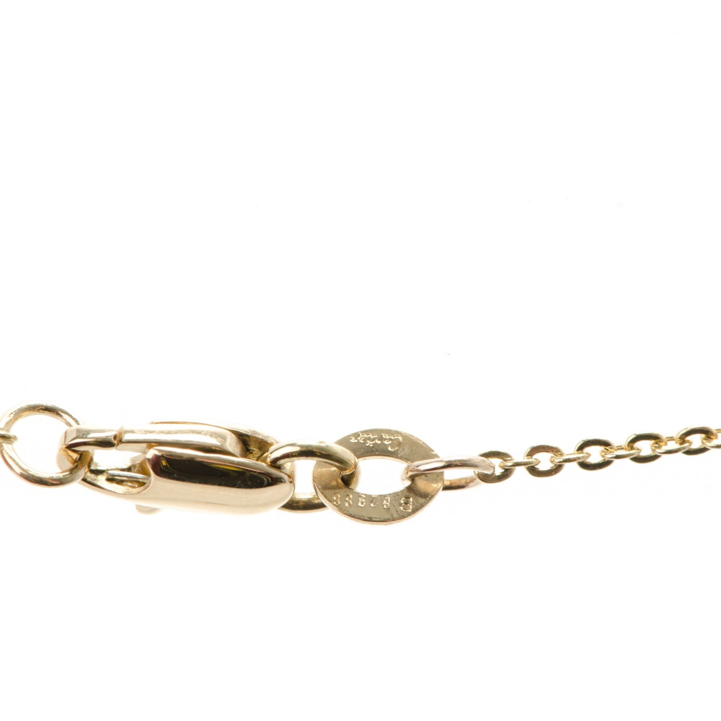 18K Pink Yellow White Gold Trinity Pendant Necklace