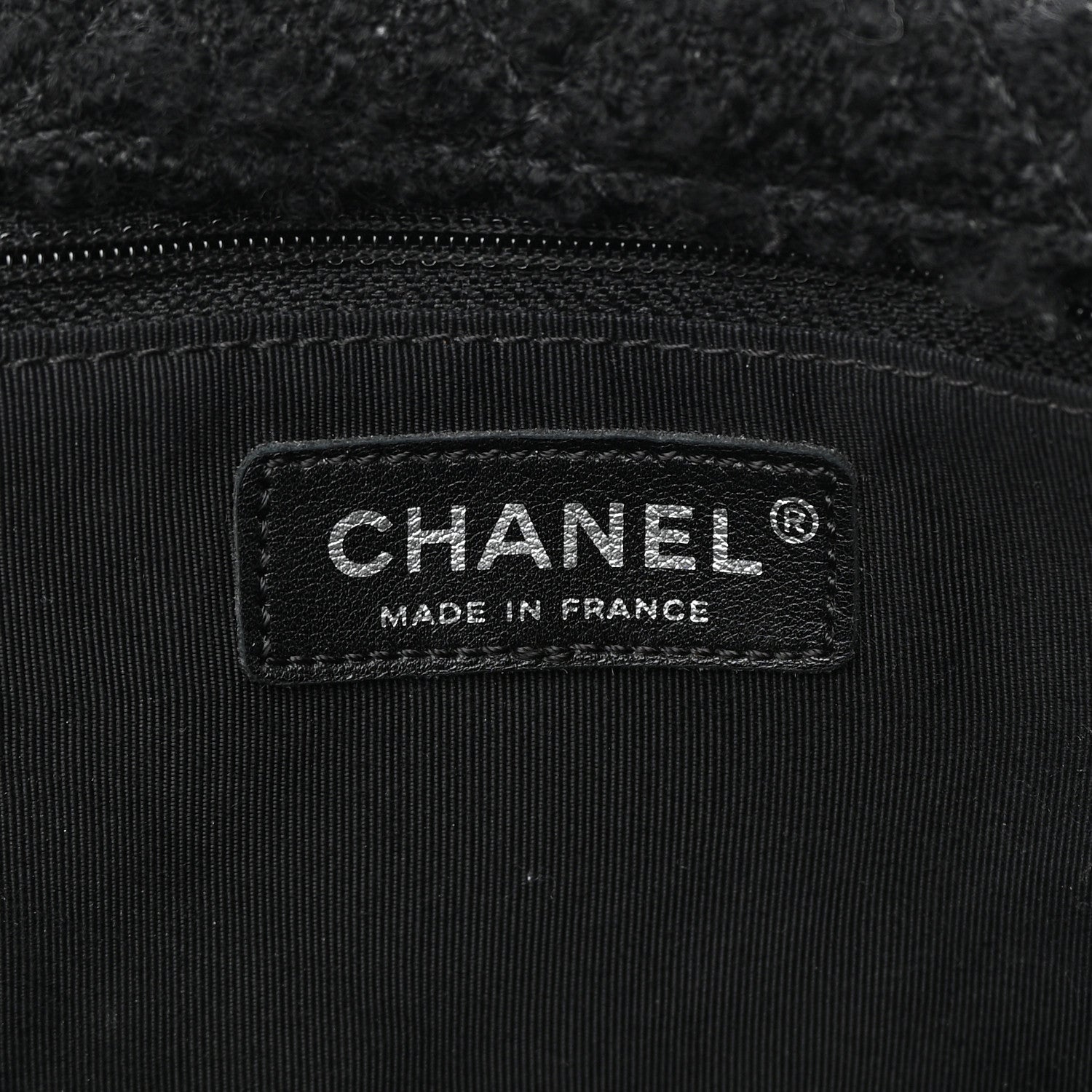 Chanel Easy Tweed Jumbo Reissue Messenger Flap Black 6 of 19