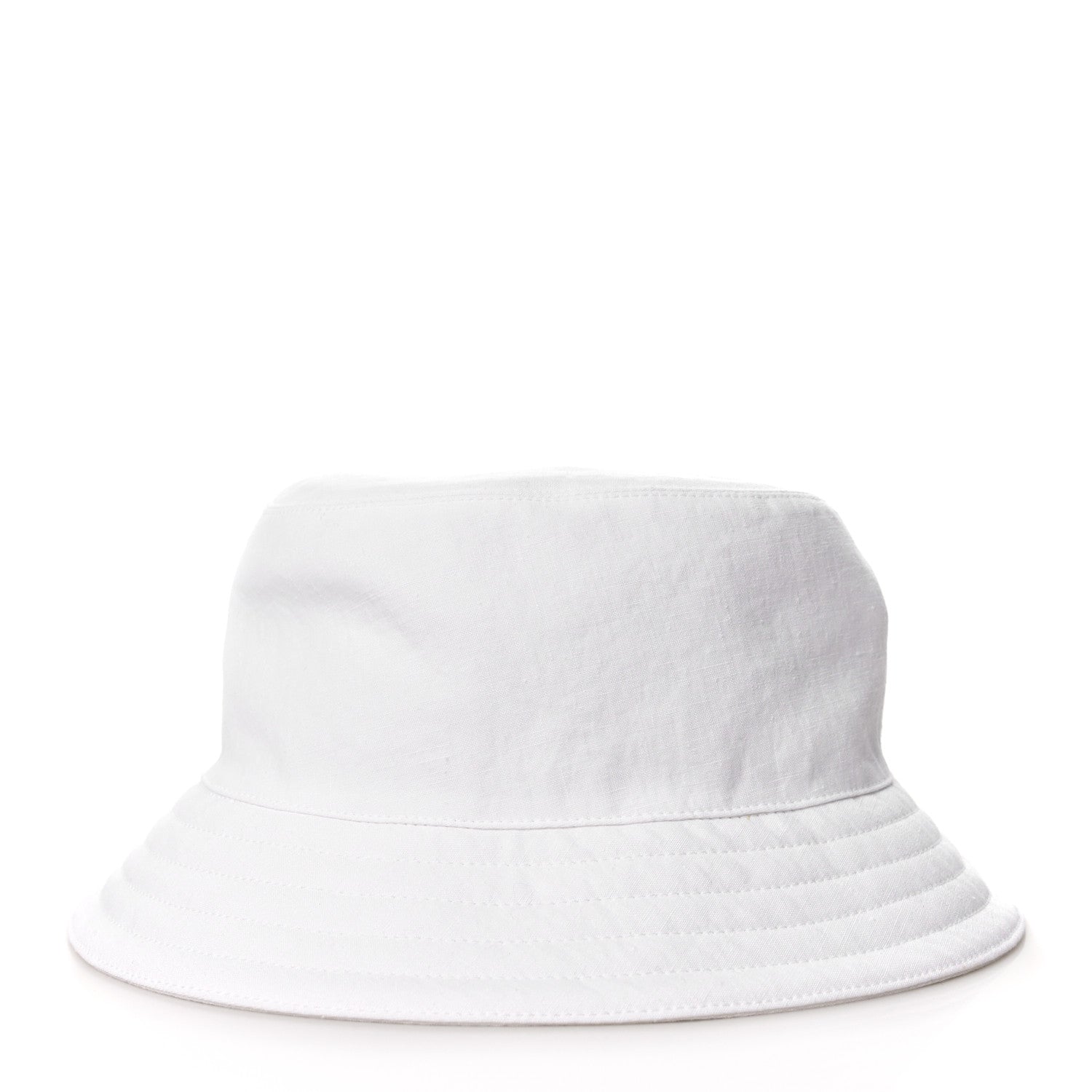 Hermes Cotton Bucket Hat White 6 of 9