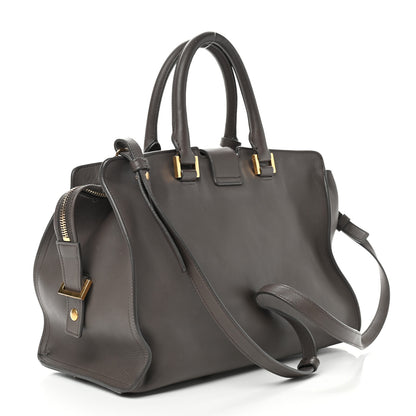 Saint Laurent Calfskin Small Classic Y Cabas Gray 3 of 14