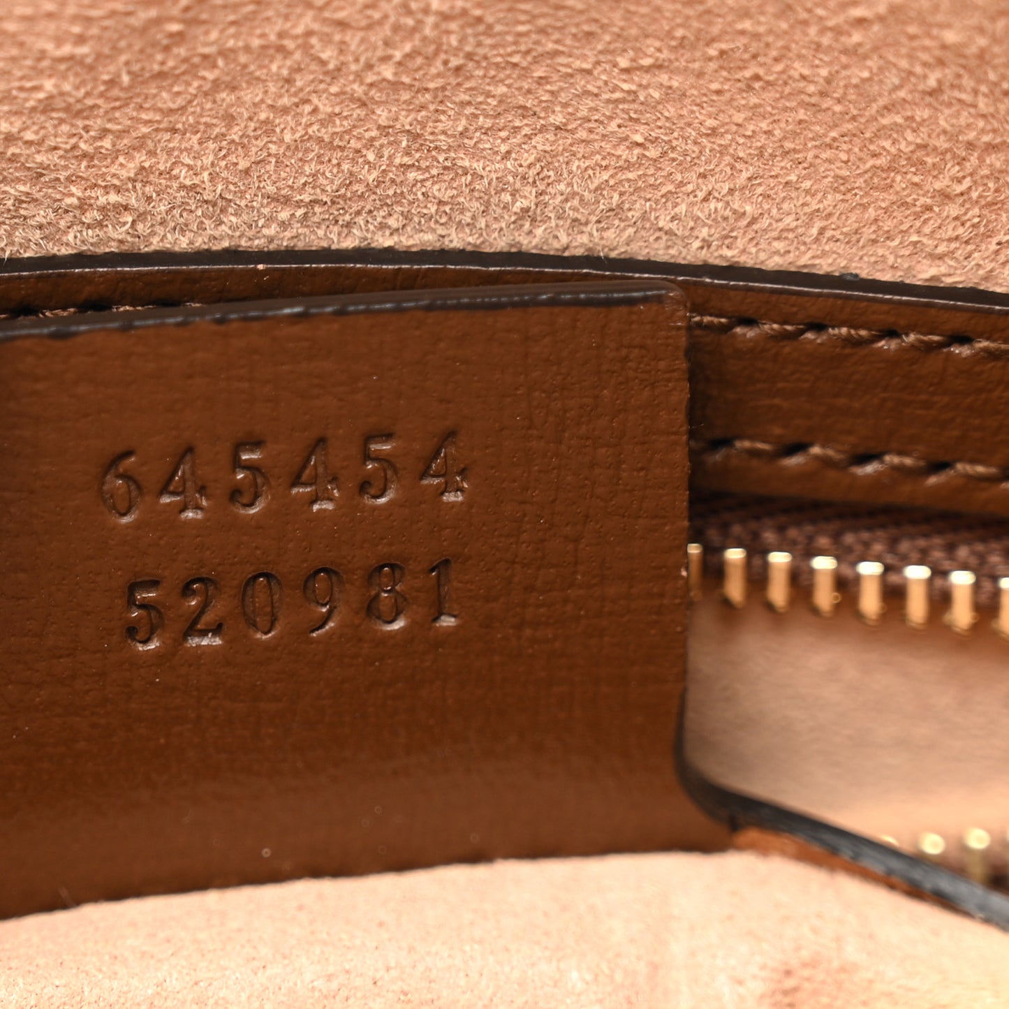GG Supreme Monogram Small Horsebit 1955 Shoulder Bag Beige Brown Sugar