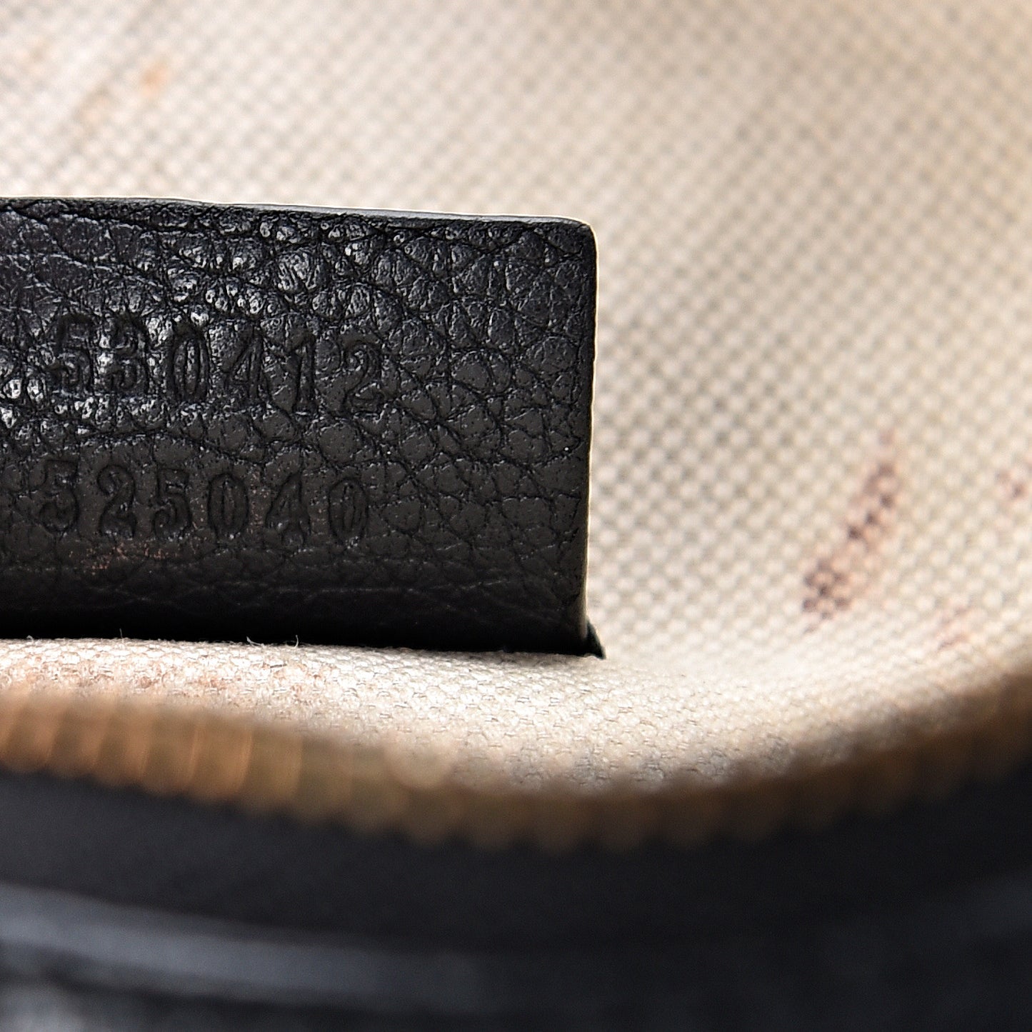Grained Calfskin Logo Belt Bag Black