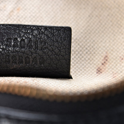 Gucci Grained Calfskin Logo Belt Bag Black 7 of 13