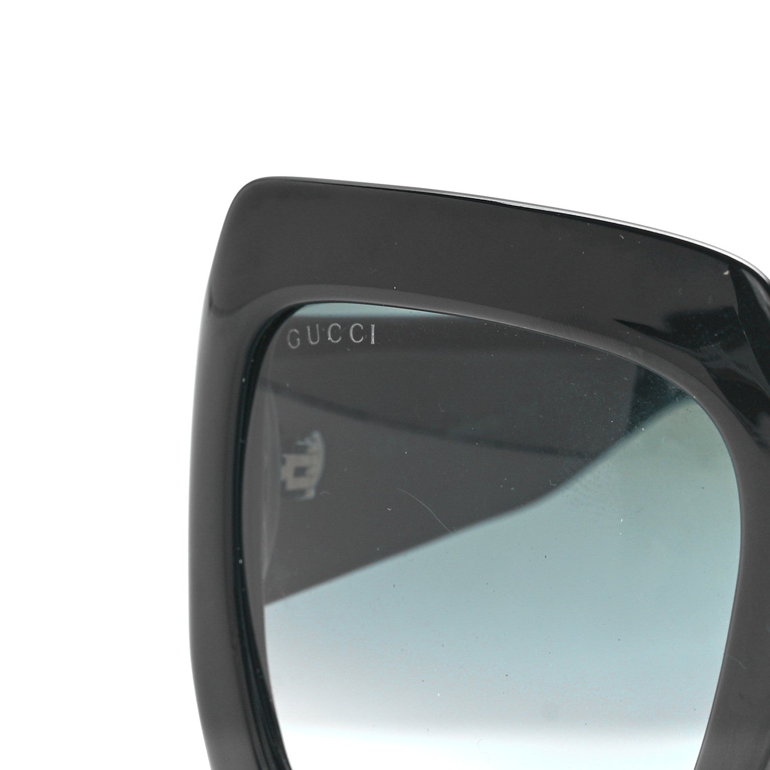 Gucci Acetate Square Frame Sunglasses GG0053S Black 8 of 9