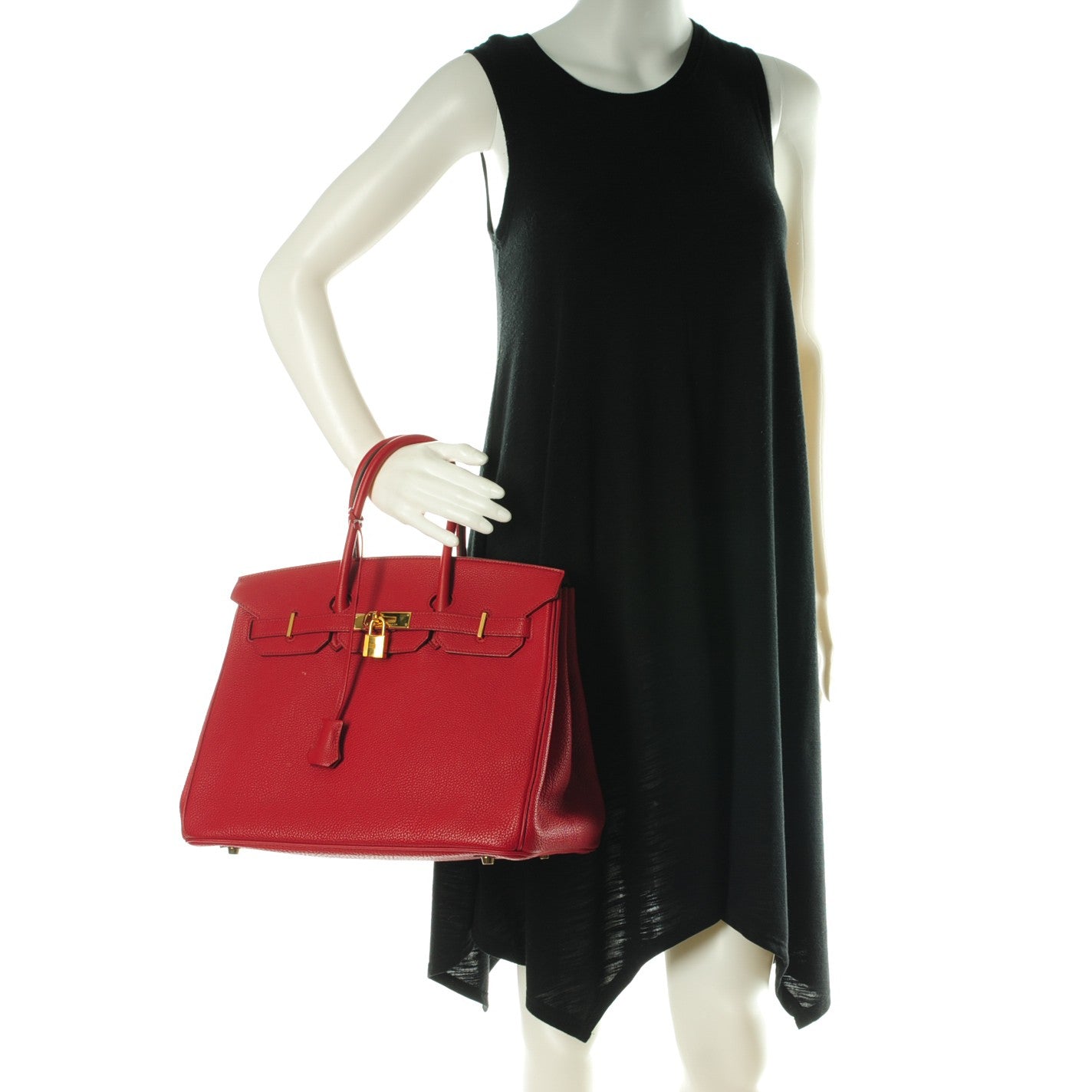 Togo Birkin 35 Rouge Garance