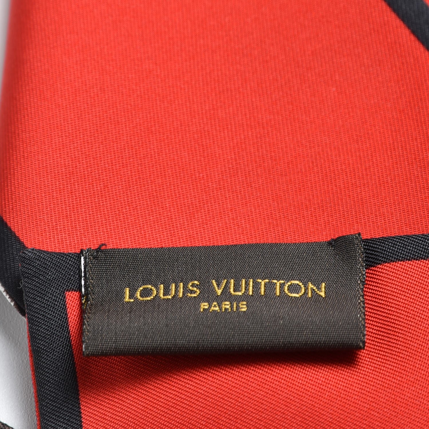 Louis Vuitton Silk Monogram Trunks Bandeau Brown 3 of 5