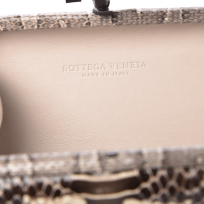 Bottega Veneta Ayers Mangrovia Knot Clutch Mist 6 of 6