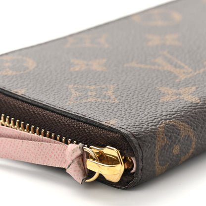 Louis Vuitton Monogram Clemence Wallet Rose Ballerine 9 of 11