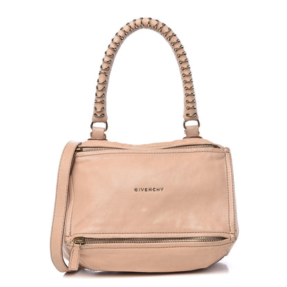 Givenchy Sugar Goatskin Small Metal Ring Pandora Beige 1 of 23