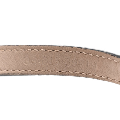 Bulgari Metallic Calfskin Serpenti Forever Double Coil Bracelet S Antique Bronze 5 of 6