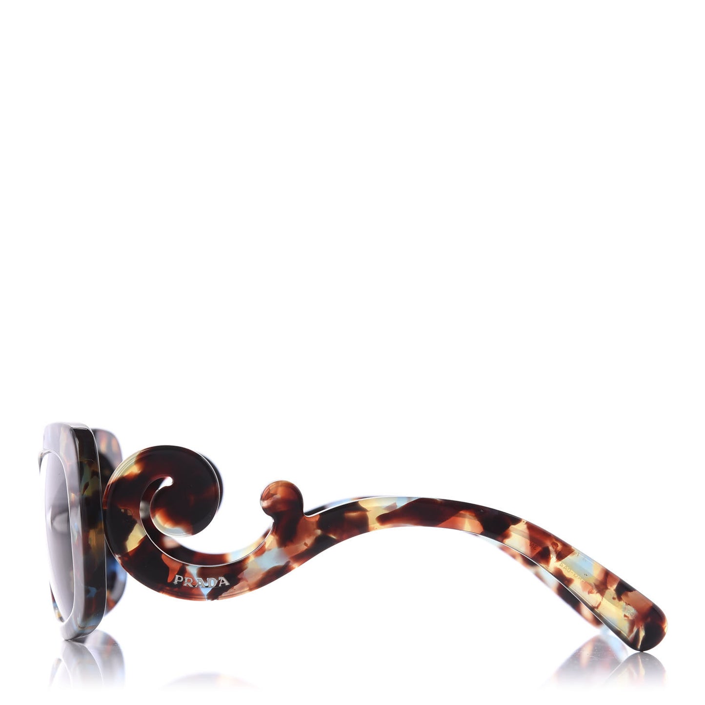 Acetate Baroque Sunglasses SPR 27O Blue Tortoise