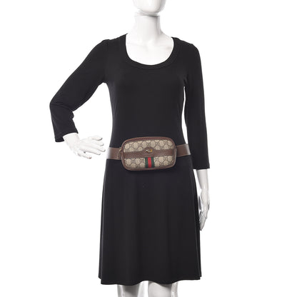 Gucci GG Supreme Monogram Web Mini Ophidia GG Bag Brown 2 of 13