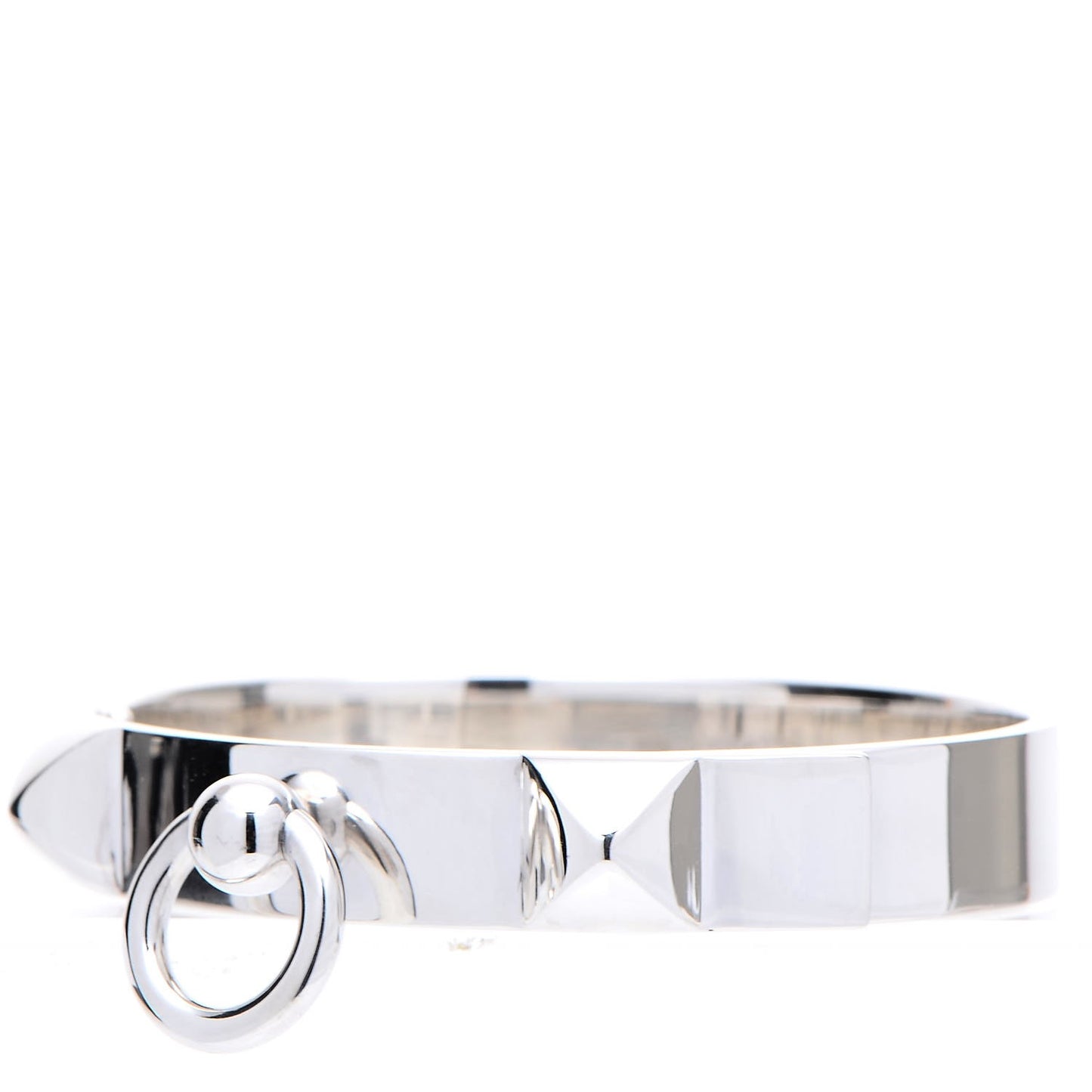 Sterling Silver PM Collier De Chien Bracelet SH
