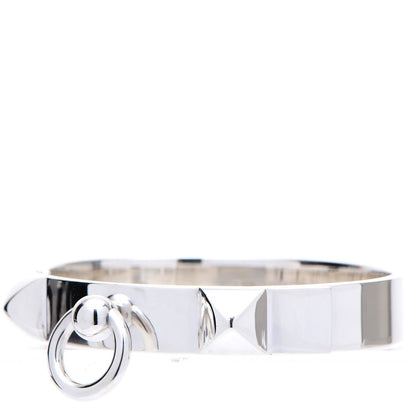 Hermes Sterling Silver PM Collier De Chien Bracelet SH 2 of 5
