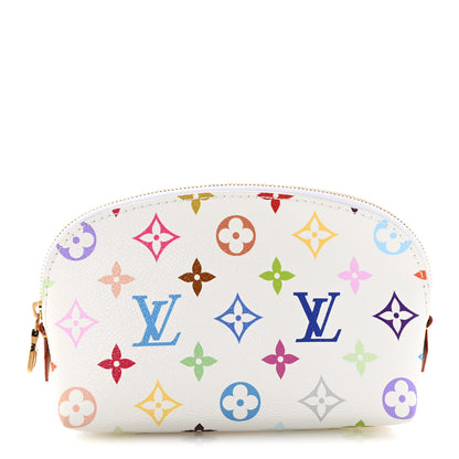 Louis Vuitton LV x TM Monogram Multicolor Cosmetic Pouch PM White 1 of 6
