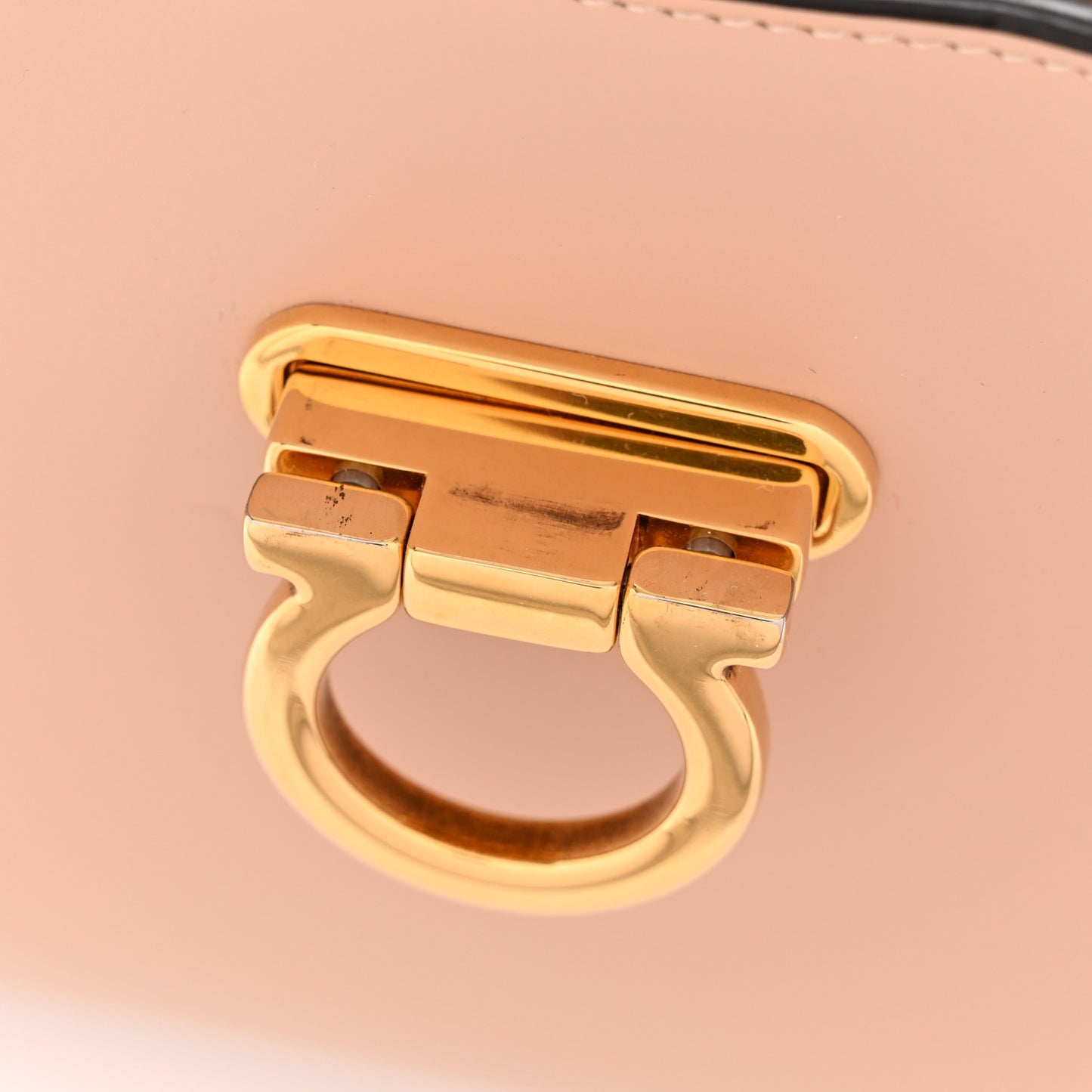 Calfskin Trifolio Shoulder Bag Amaretti