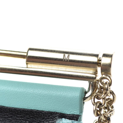 Chanel Calfskin CC Wide Cuff Light Green 5 of 7
