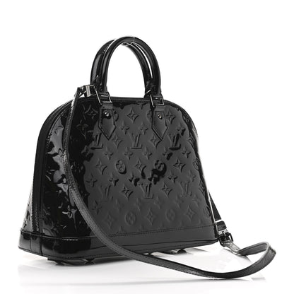 Louis Vuitton Vernis Alma PM Noir Magnetique 3 of 11