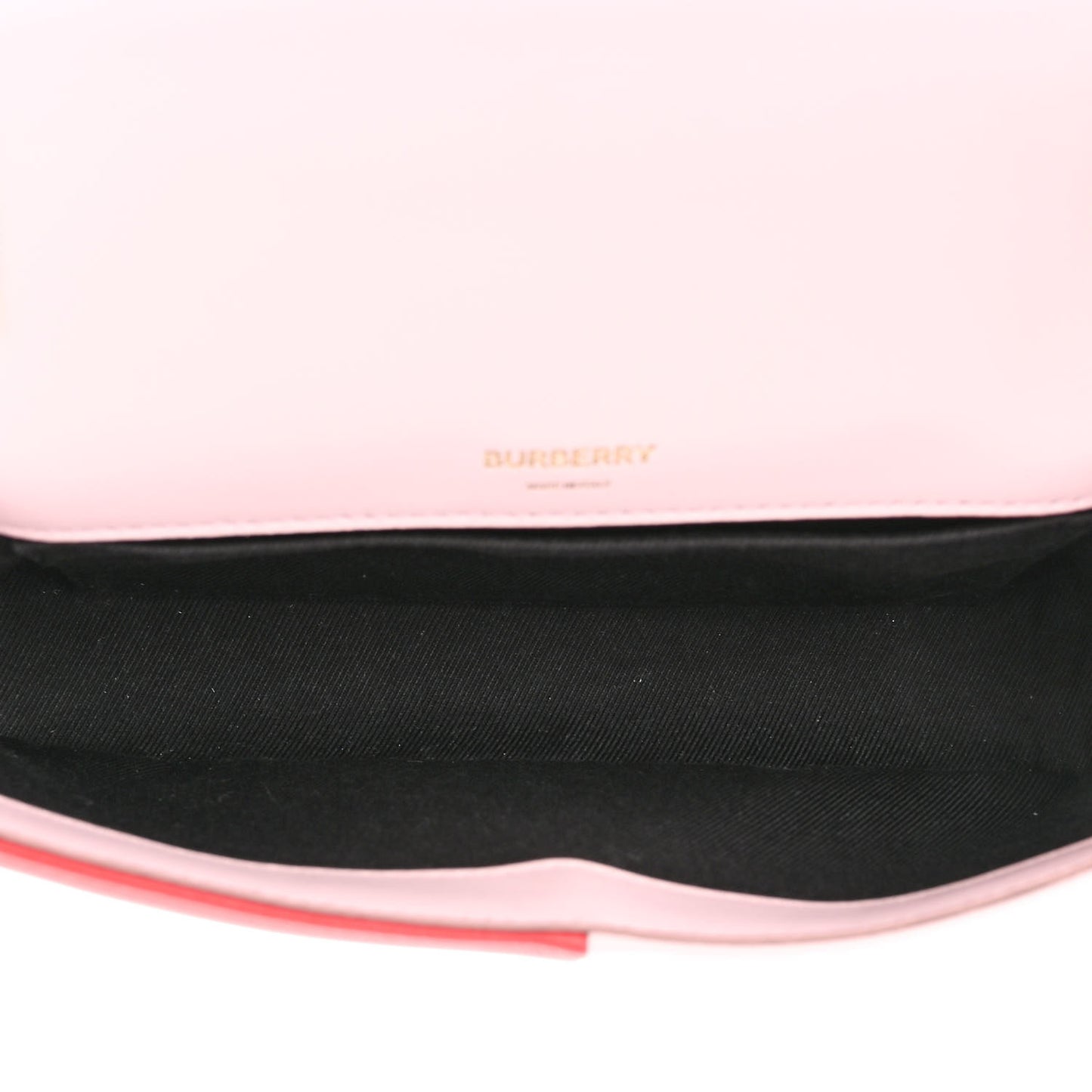 Lambskin Quilted Small Lola Bag Bright Red Pink Tan