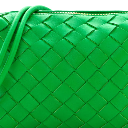 Bottega Veneta Nappa Intrecciato Mini Loop Camera Bag Parakeet 7 of 9