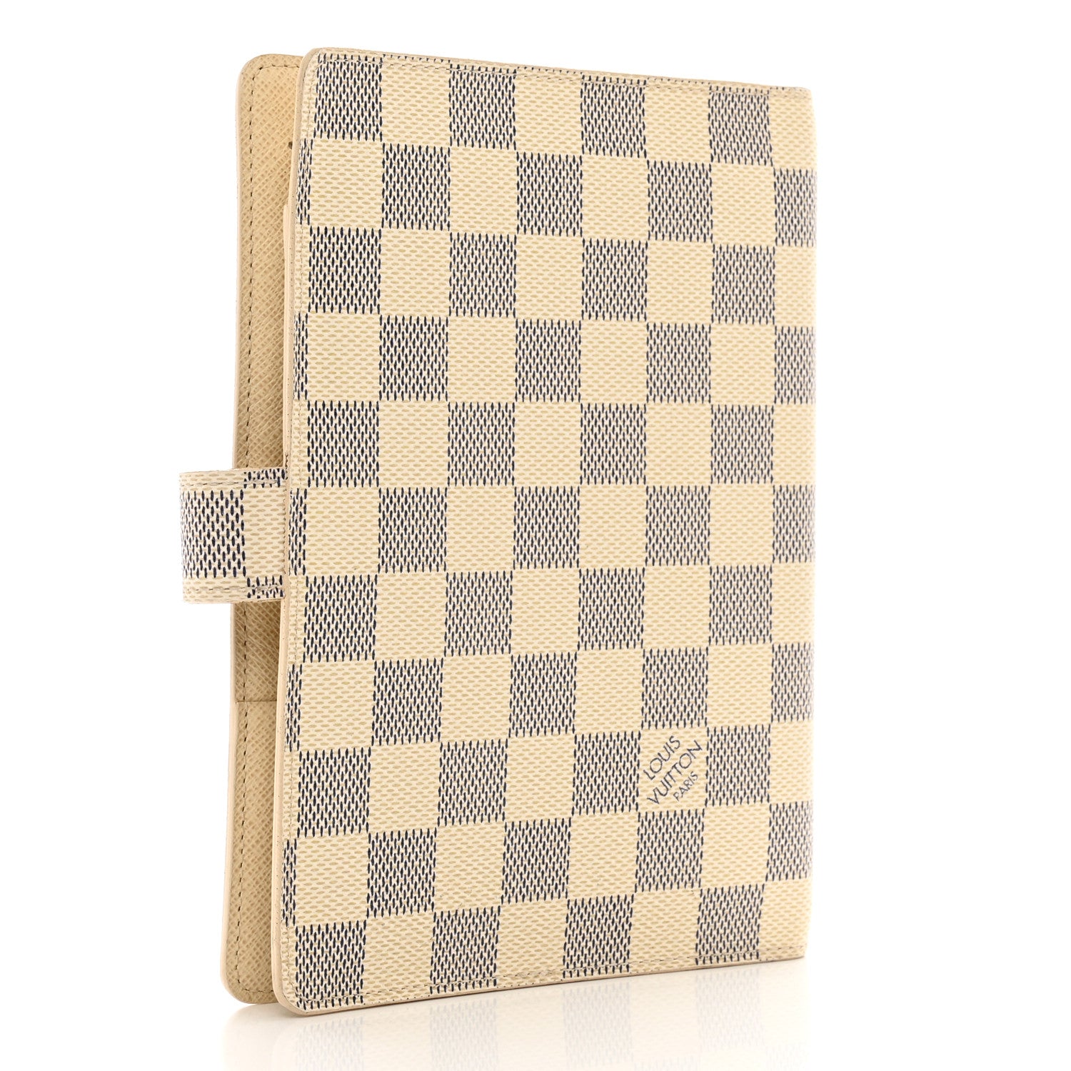 Louis Vuitton Damier Azur Medium Ring Agenda Cover 3 of 8